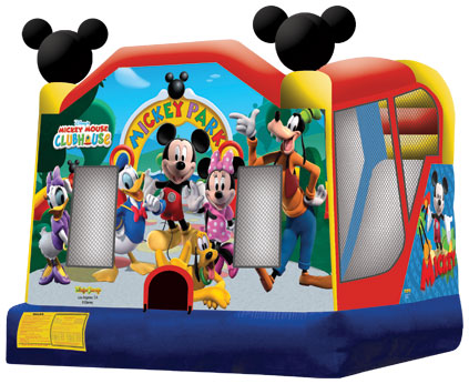 Mickey Mouse Club Bounce House Slide Combo Rental Erie, PA